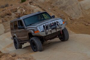 Jeep Commander That Gets Wheeled Hard